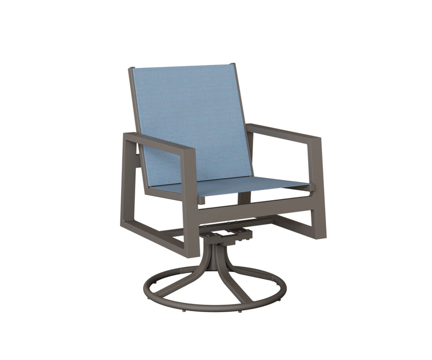 Berlin Gardens Vida Swivel Rocker Dining Chair