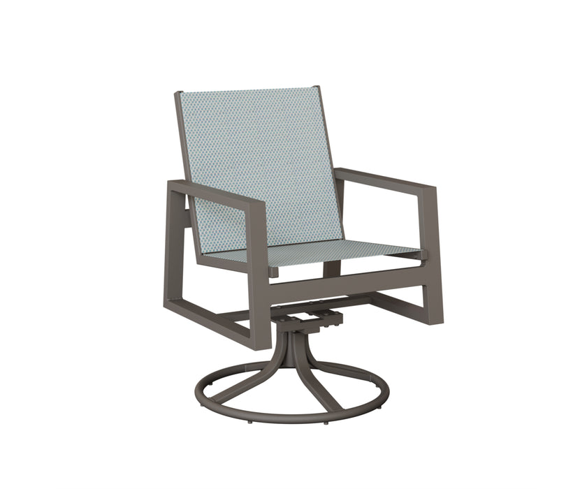 Berlin Gardens Vida Swivel Rocker Dining Chair