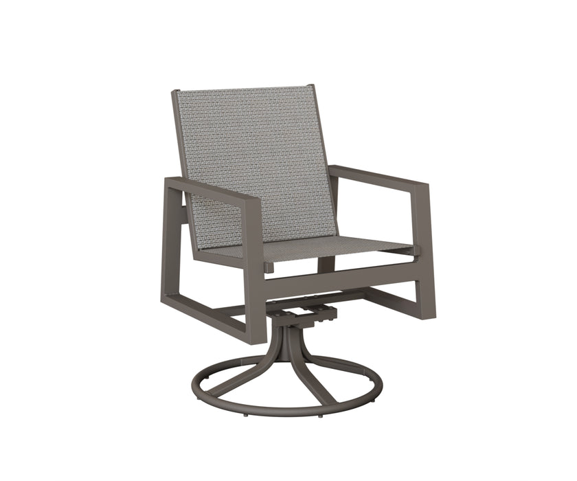 Berlin Gardens Vida Swivel Rocker Dining Chair