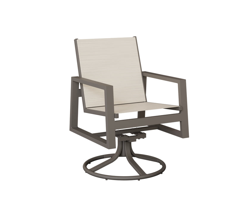 Berlin Gardens Vida Swivel Rocker Dining Chair