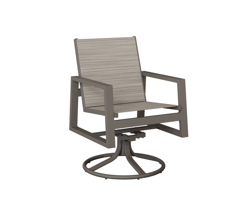Berlin Gardens Vida Swivel Rocker Dining Chair