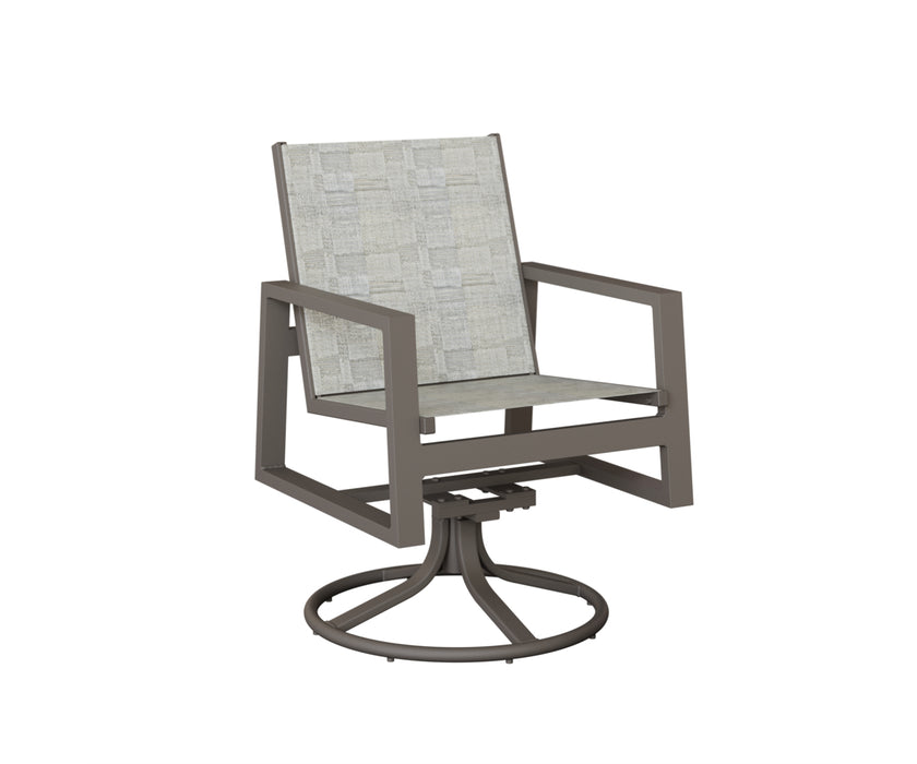 Berlin Gardens Vida Swivel Rocker Dining Chair