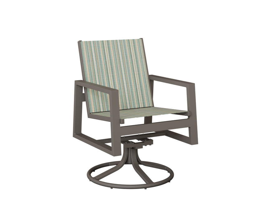 Berlin Gardens Vida Swivel Rocker Dining Chair