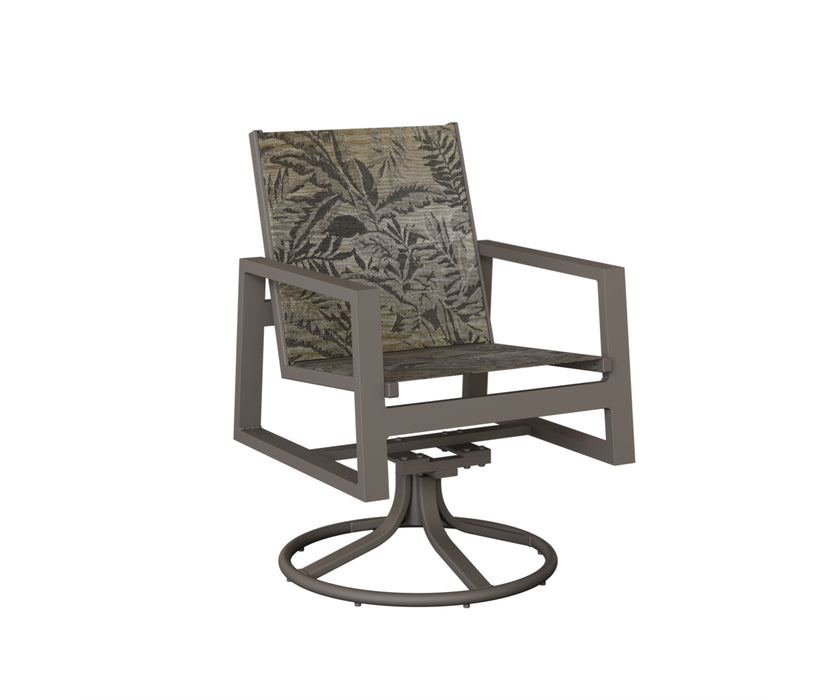 Berlin Gardens Vida Swivel Rocker Dining Chair