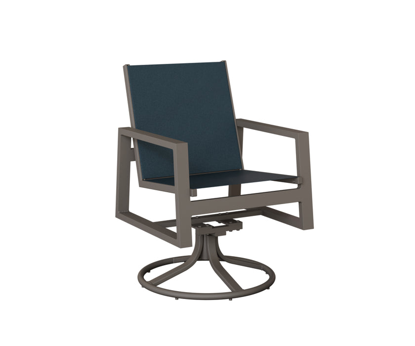 Berlin Gardens Vida Swivel Rocker Dining Chair
