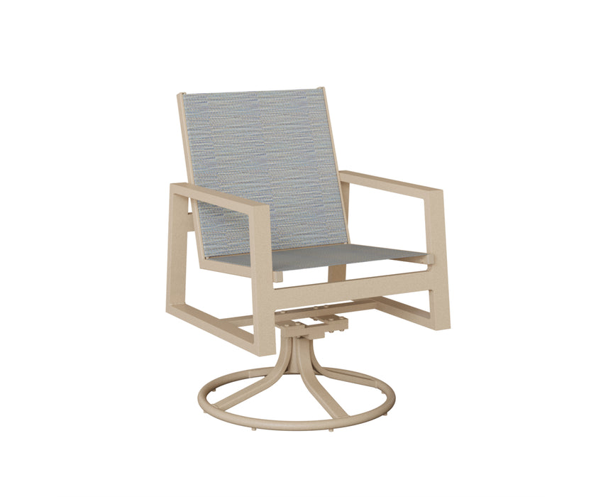 Berlin Gardens Vida Swivel Rocker Dining Chair