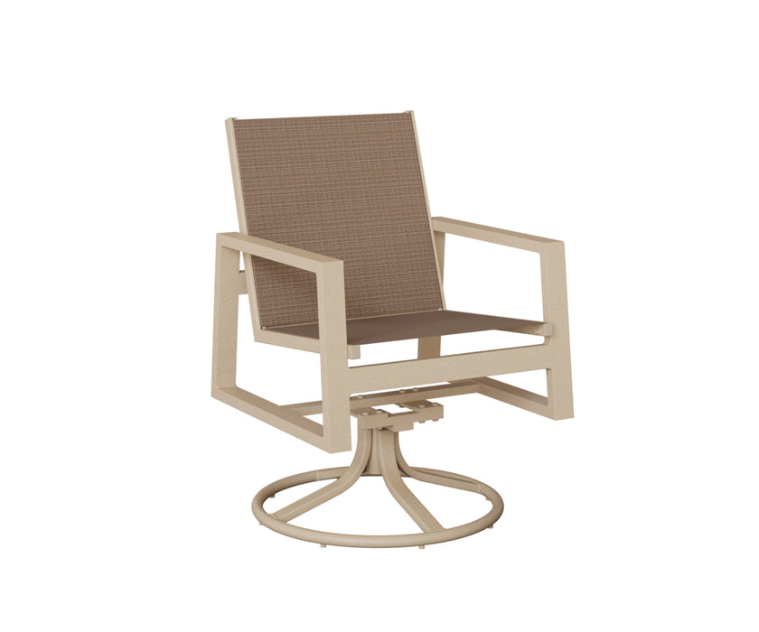 Berlin Gardens Vida Swivel Rocker Dining Chair