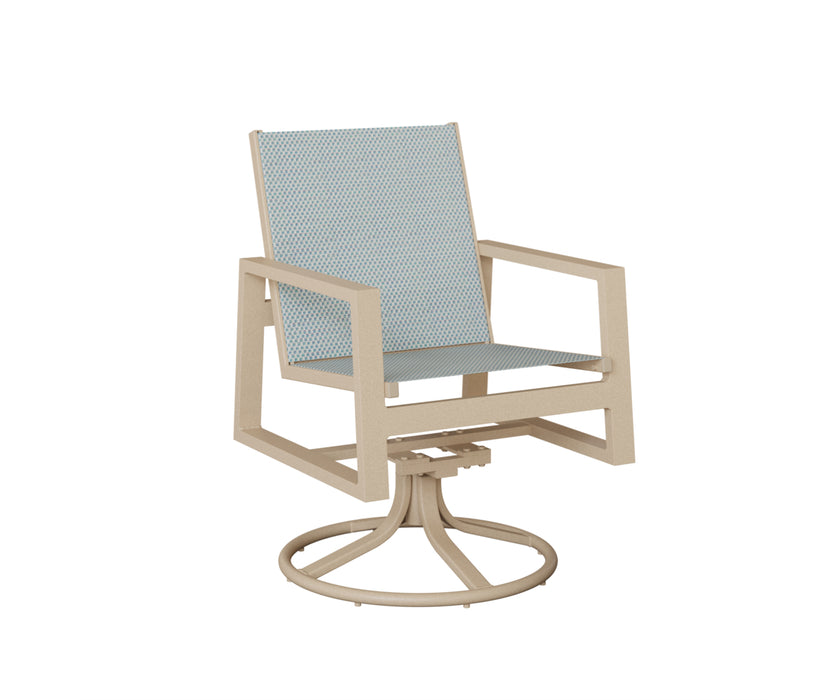 Berlin Gardens Vida Swivel Rocker Dining Chair