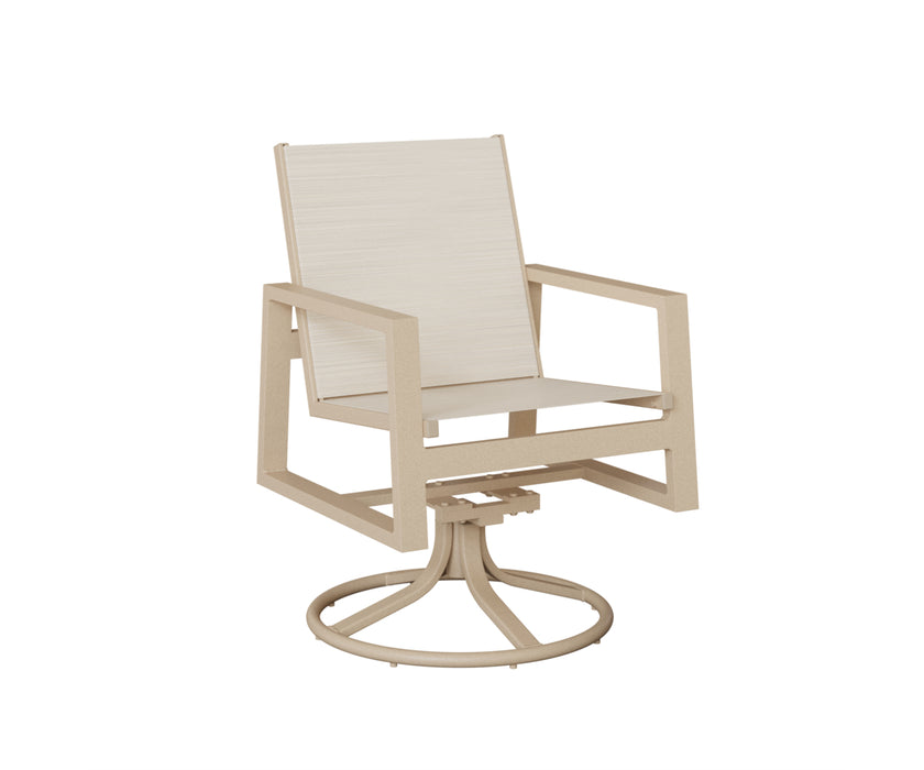 Berlin Gardens Vida Swivel Rocker Dining Chair