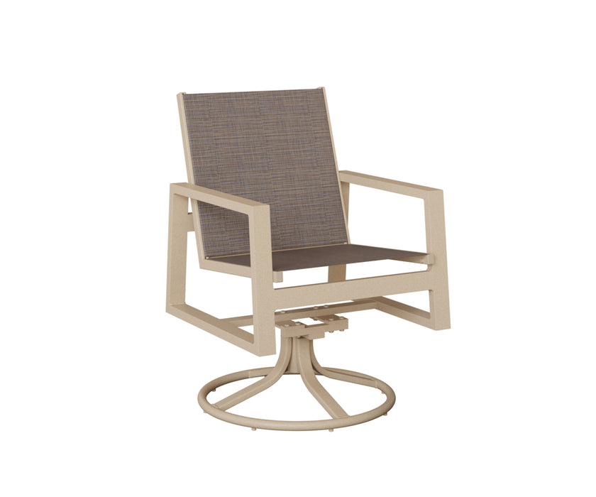 Berlin Gardens Vida Swivel Rocker Dining Chair