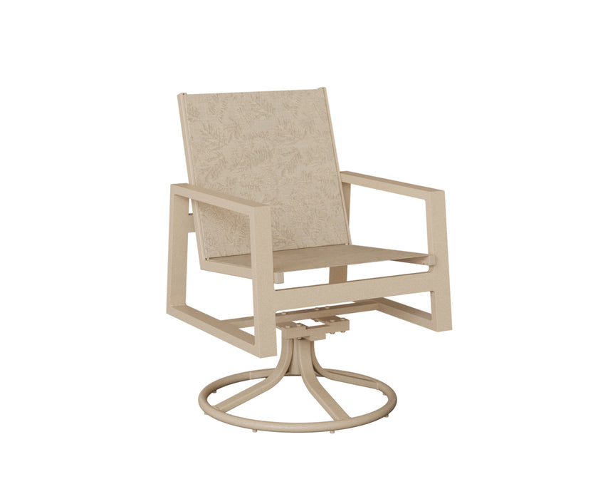 Berlin Gardens Vida Swivel Rocker Dining Chair