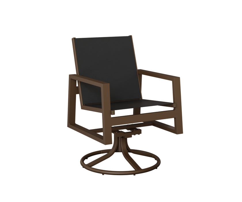 Berlin Gardens Vida Swivel Rocker Dining Chair