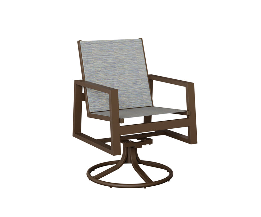 Berlin Gardens Vida Swivel Rocker Dining Chair
