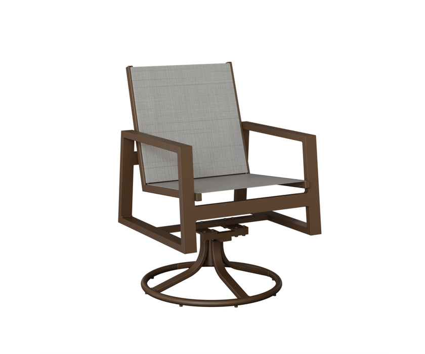 Berlin Gardens Vida Swivel Rocker Dining Chair