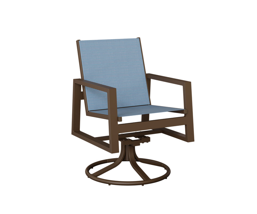 Berlin Gardens Vida Swivel Rocker Dining Chair