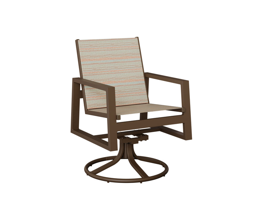 Berlin Gardens Vida Swivel Rocker Dining Chair