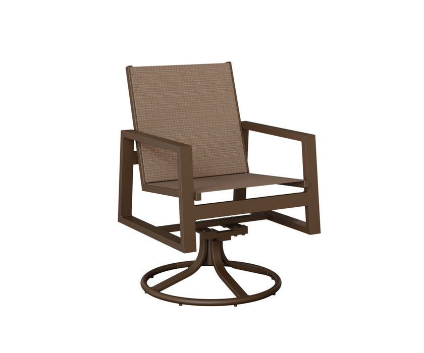 Berlin Gardens Vida Swivel Rocker Dining Chair