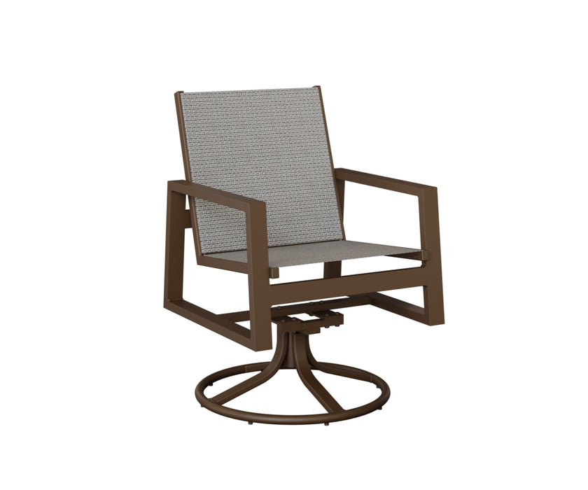 Berlin Gardens Vida Swivel Rocker Dining Chair