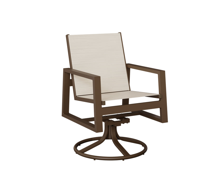 Berlin Gardens Vida Swivel Rocker Dining Chair