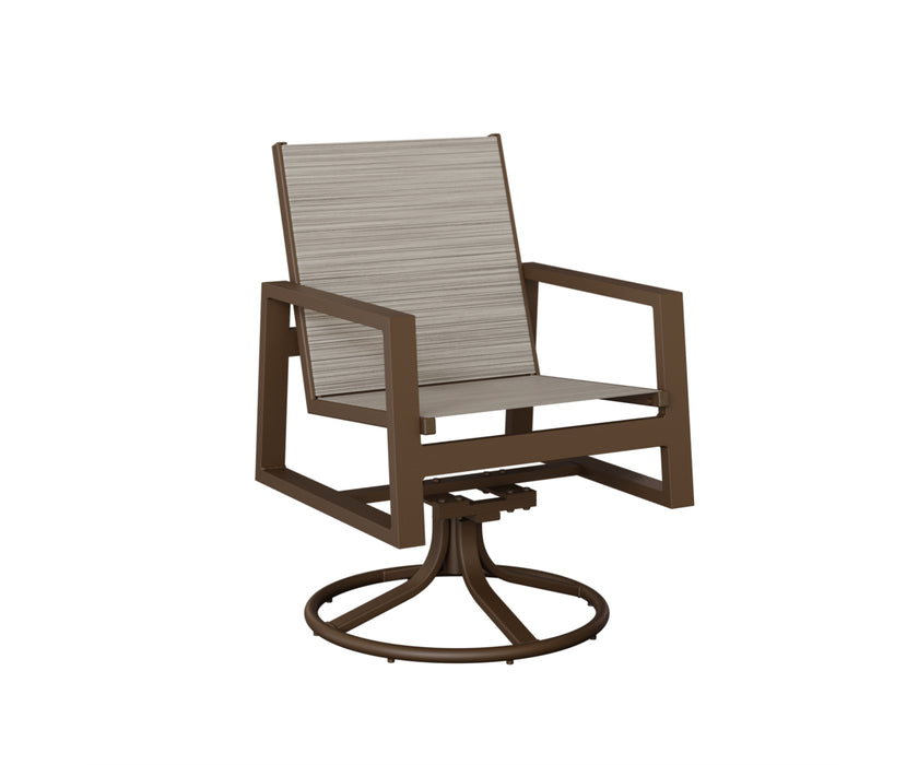Berlin Gardens Vida Swivel Rocker Dining Chair