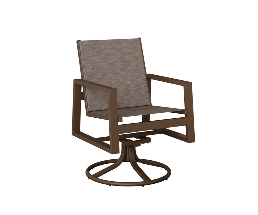 Berlin Gardens Vida Swivel Rocker Dining Chair