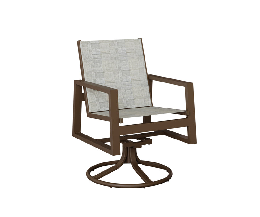 Berlin Gardens Vida Swivel Rocker Dining Chair