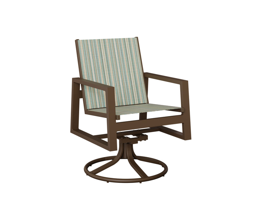 Berlin Gardens Vida Swivel Rocker Dining Chair