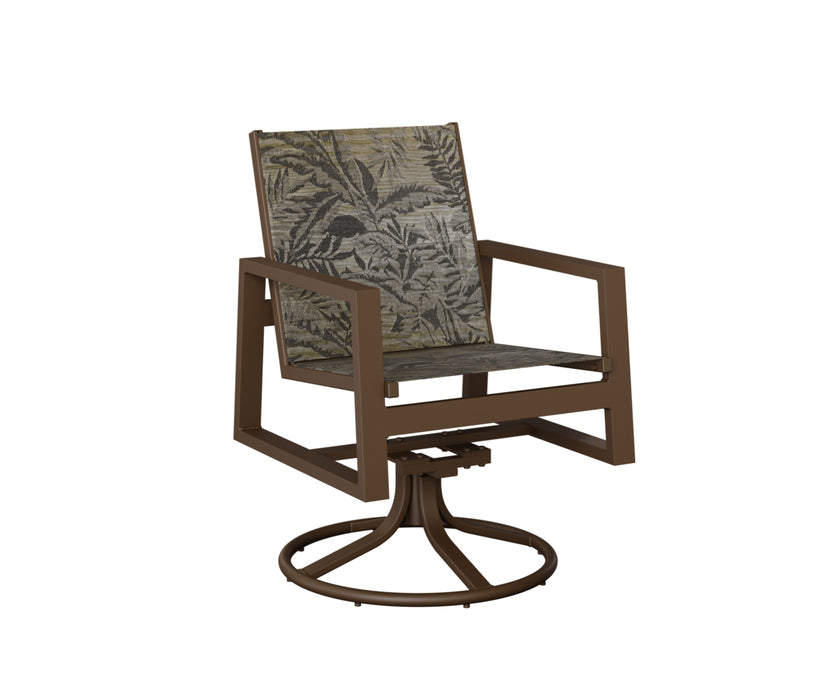 Berlin Gardens Vida Swivel Rocker Dining Chair