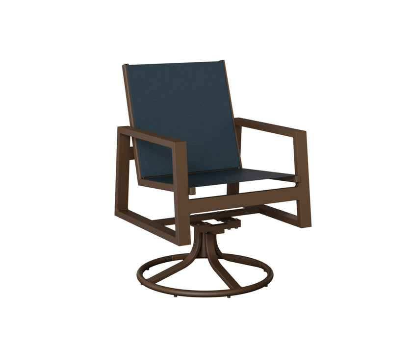 Berlin Gardens Vida Swivel Rocker Dining Chair