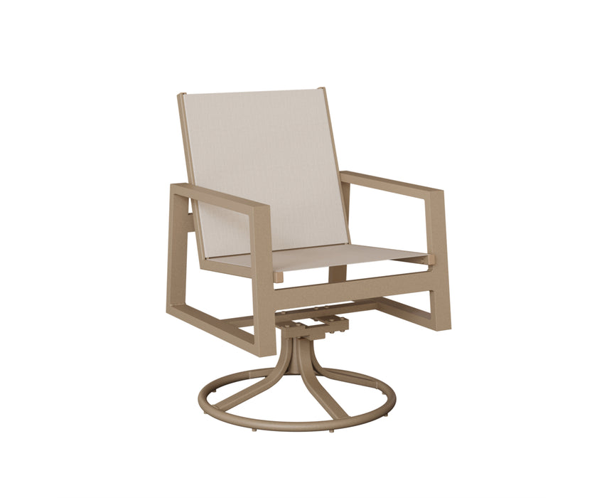 Berlin Gardens Vida Swivel Rocker Dining Chair