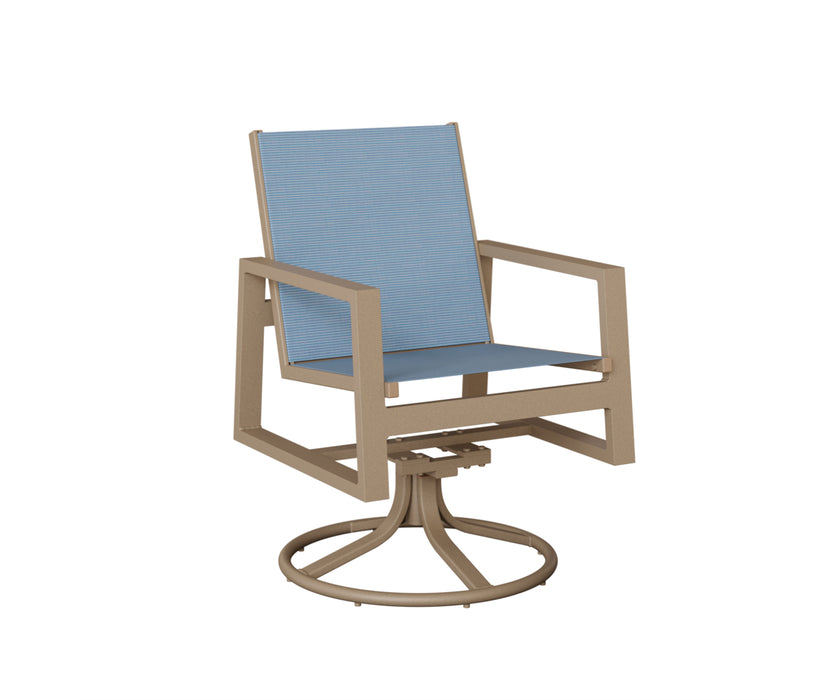 Berlin Gardens Vida Swivel Rocker Dining Chair