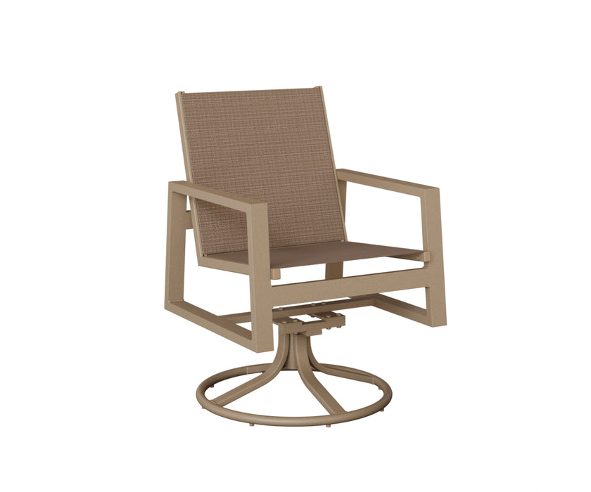 Berlin Gardens Vida Swivel Rocker Dining Chair