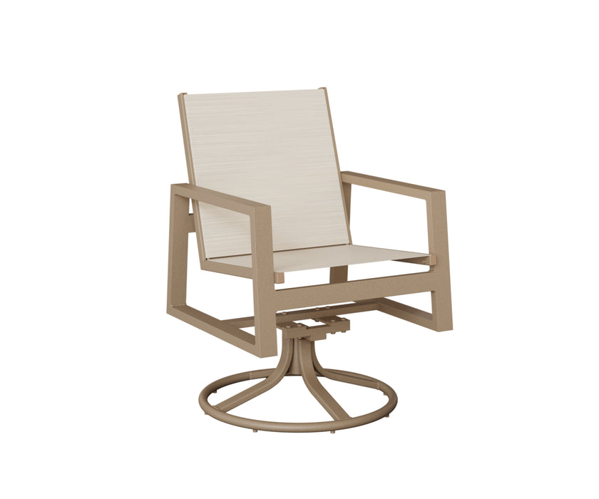 Berlin Gardens Vida Swivel Rocker Dining Chair