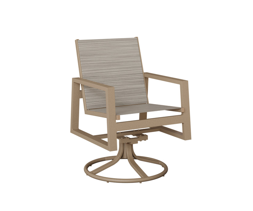 Berlin Gardens Vida Swivel Rocker Dining Chair
