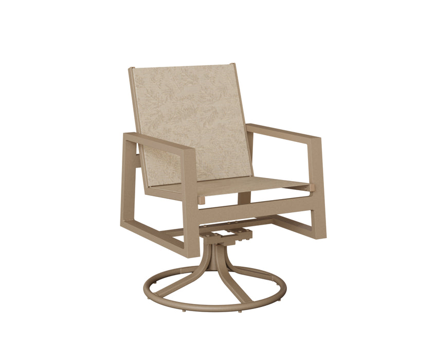 Berlin Gardens Vida Swivel Rocker Dining Chair