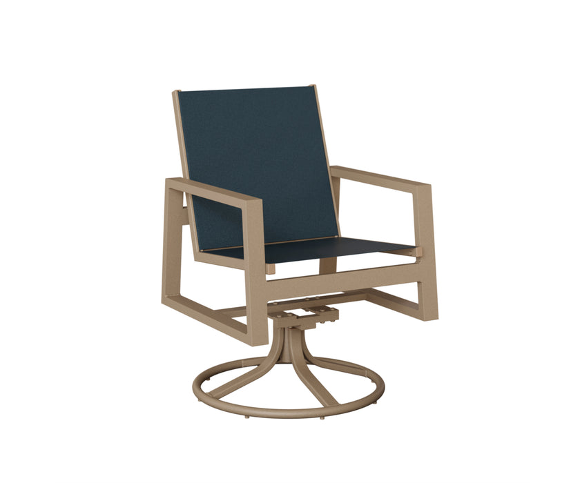 Berlin Gardens Vida Swivel Rocker Dining Chair