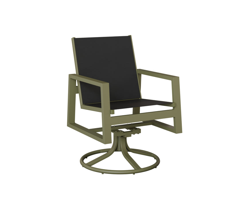 Berlin Gardens Vida Swivel Rocker Dining Chair