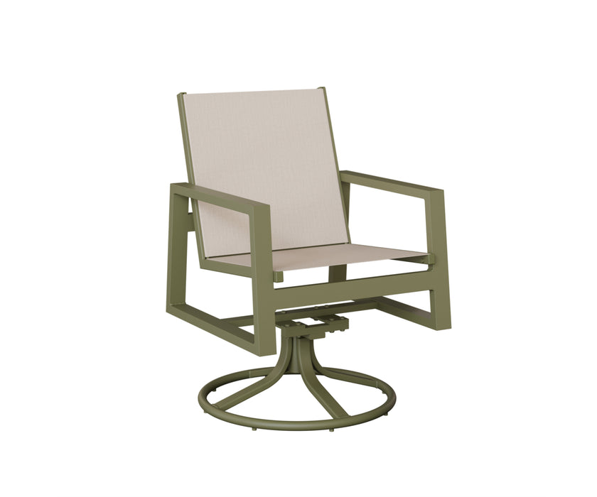 Berlin Gardens Vida Swivel Rocker Dining Chair