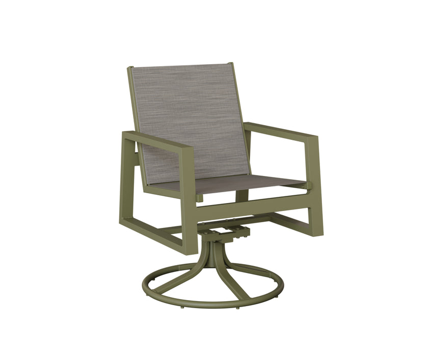 Berlin Gardens Vida Swivel Rocker Dining Chair