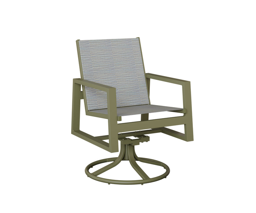 Berlin Gardens Vida Swivel Rocker Dining Chair