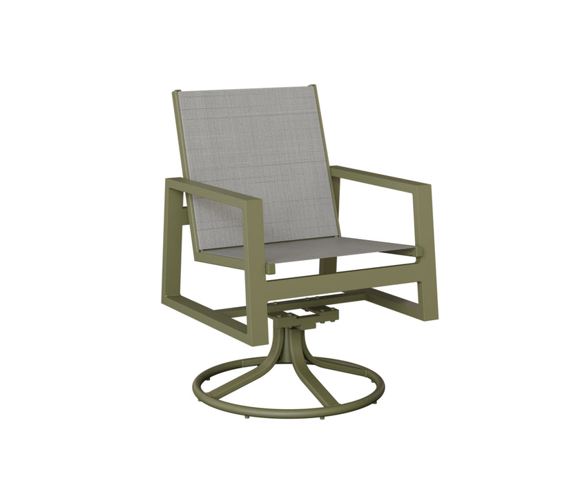 Berlin Gardens Vida Swivel Rocker Dining Chair