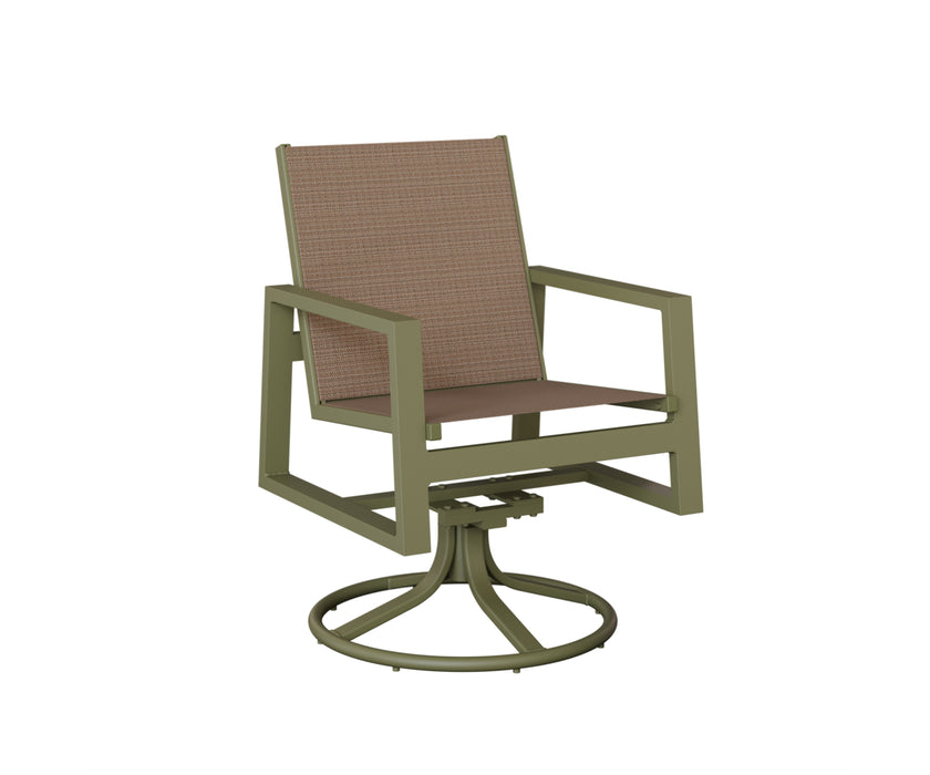 Berlin Gardens Vida Swivel Rocker Dining Chair