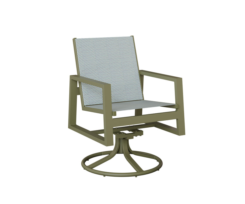 Berlin Gardens Vida Swivel Rocker Dining Chair