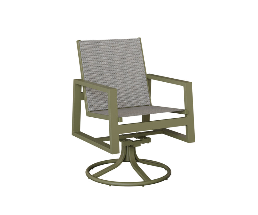 Berlin Gardens Vida Swivel Rocker Dining Chair