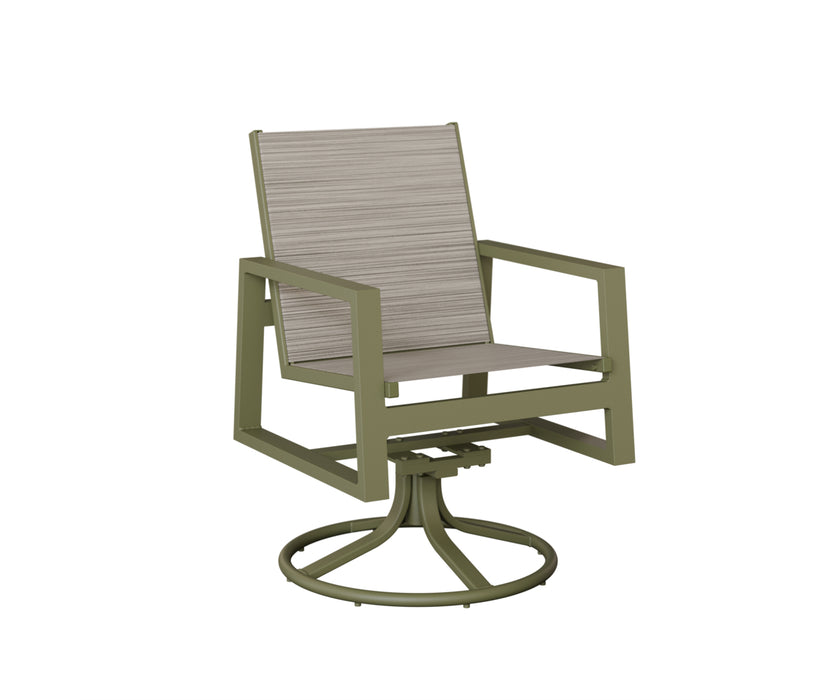 Berlin Gardens Vida Swivel Rocker Dining Chair