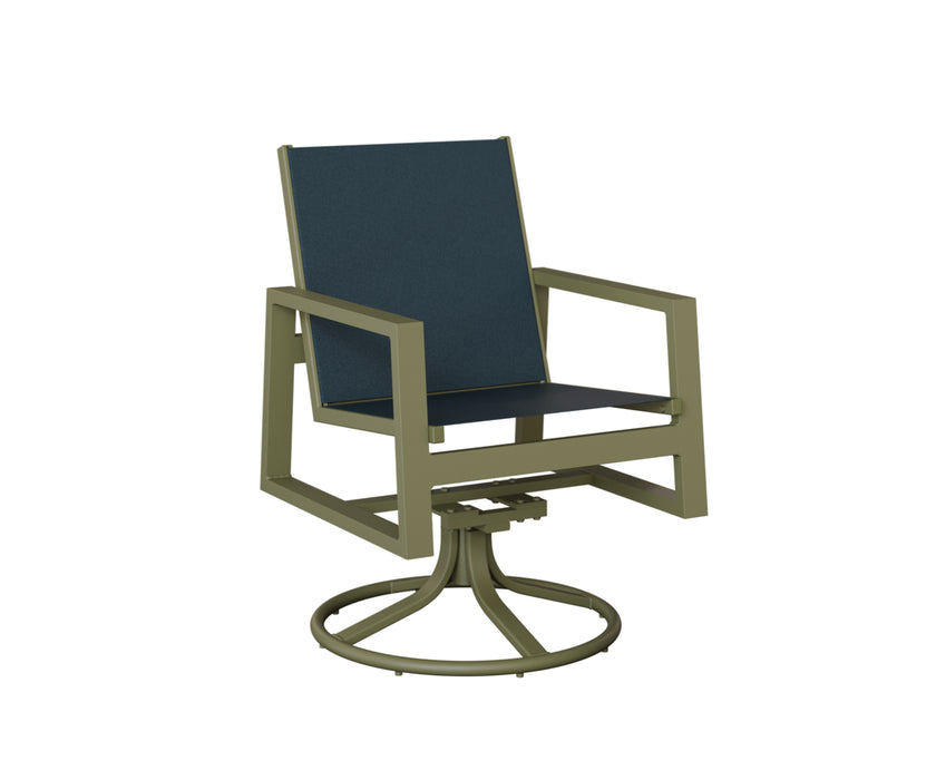 Berlin Gardens Vida Swivel Rocker Dining Chair