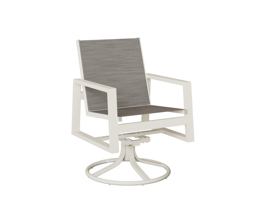 Berlin Gardens Vida Swivel Rocker Dining Chair