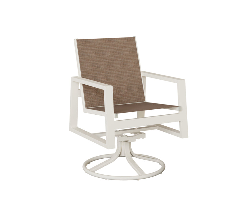 Berlin Gardens Vida Swivel Rocker Dining Chair