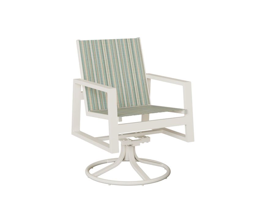 Berlin Gardens Vida Swivel Rocker Dining Chair
