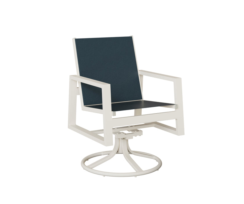 Berlin Gardens Vida Swivel Rocker Dining Chair